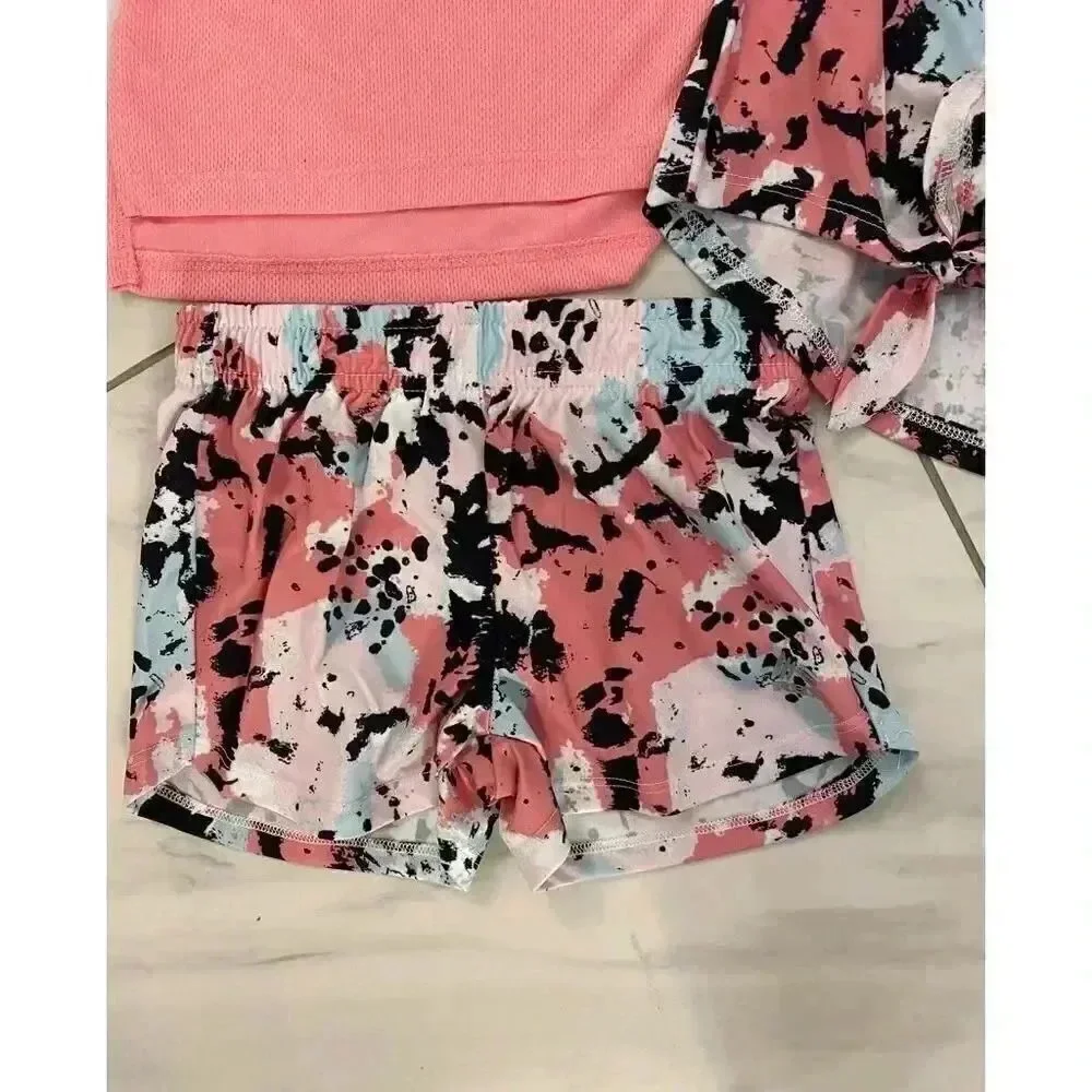 Fabulous 3 piece girls shirt and top set